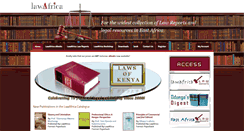 Desktop Screenshot of lawafrica.com