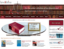 Tablet Screenshot of lawafrica.com